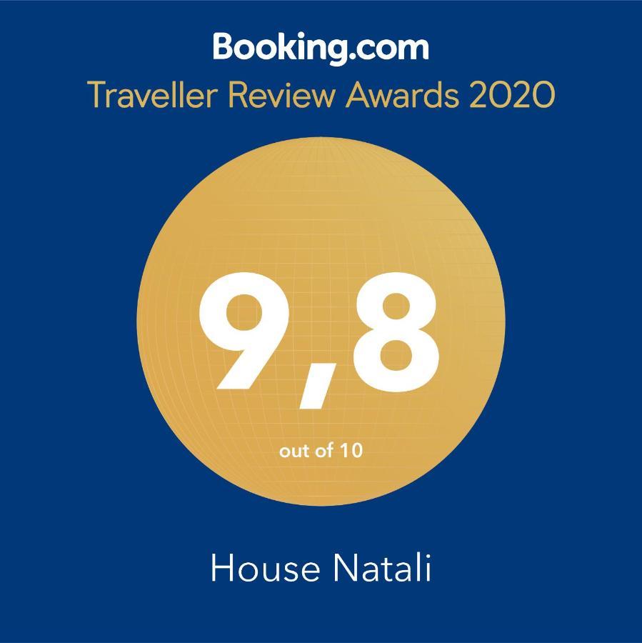 House Natali 70M From The Beach - Free Ev Top Up Rtina Eksteriør bilde